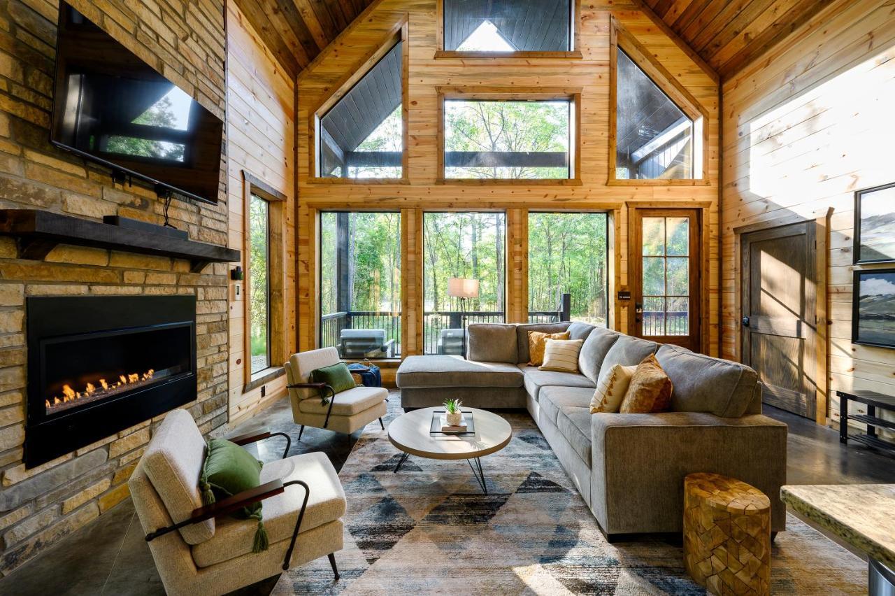 Bright Modern Luxury - Broken Bow Dream Retreat Villa Eksteriør bilde